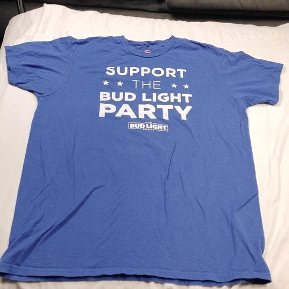 Bud light party men's t shirt size large - Picture 1 of 7